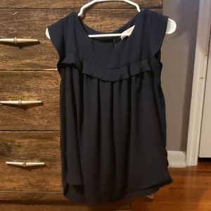 Loft Dark Navy Blouse